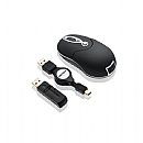 Mouse Sem Fio 27MHZ Recarregável Preto USB MO028 - Multilase